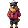 Alpaca Llama Funny Winter