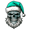 Crâne de Père Noël