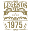 Birthday Legends Year 1975