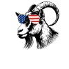 GEIT. Amerikaanse vlag, GEIT