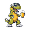 Dinosaur T-Rex Après-Ski Beer