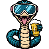 Snake Cobra Après-Ski Beer