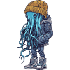 Jellyfish Funny Winter