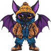 Bat Funny Winter