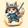 Cat Samurai Original