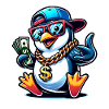 Penguin Dollar Chain Money