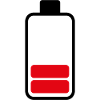 Battery - Indication of the battery
