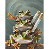 Smoking frogs