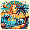 Tropical sunset