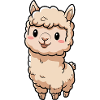 Sweet Llama Chibi Alpaca