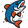 Blue fish