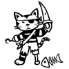 Piraten Katze