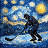 Hockey Hockey Van Gogh