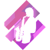 Saxophonist Brass Band Saxophone