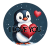 JE T’AIME PINGOUIN