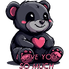 JE T’AIME TELLEMENT TEDDYBEAR