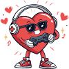 funny heart gaming valentines day