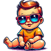 Baby Comic Sonnenbrille