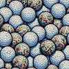 Golf Ball Mosaic