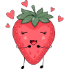 Strawberries and happiness