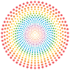 Dotted Rainbow Circle