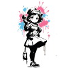 Street Art Girl 4534924