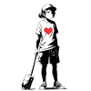 Street Art Girl 4534922