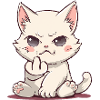 Cat with attitude