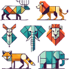 Geometric Animals