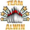 Alwin as bowling