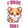 I woof you