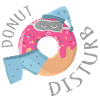 "Donut Disturb" - Funny Sleep Shirt