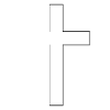 'Saved' Cross Design – Standout Christian Apparel