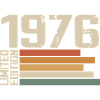1976 Vintage - Retro 1976 Fødselsdagsgave 1976