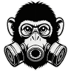 Monkey Gas Mask