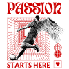 Passion Starts Here – Football in Retro-Futurism