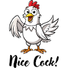 Hahn "Nice Cock!"