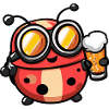 Bière d’après-ski Ladybug