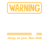 Warnung Erschöpfter Maler Riskiere Es