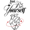 Just Be Yourself – Heart & Lettering