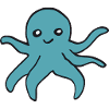 Octopus turquoise