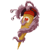 School Cone Monster