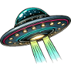 UFO Saucer Comic