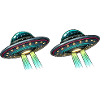 UFOS Saucer Comic