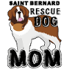 Saint Bernard Rescue Mom