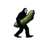 Dill-iberately amusing. Pickle Dill Bigfoot Sasqua