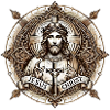 Jesus Christ Antiq Logo