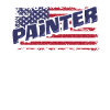 Peintre Pride Drapeau Américain