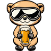 Bière après-ski Meerkat