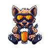 Hyena après-ski beer